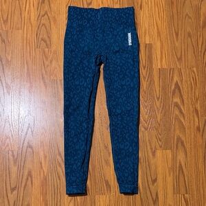 Gymshark Adapt Animal Blue Leggings